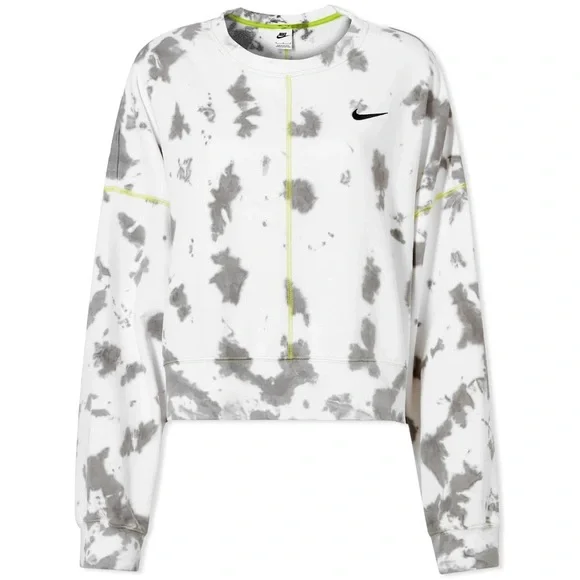 Nike Sportswear Tie Dye Oversize Crop Sweatshirt - Picture 4 of 13